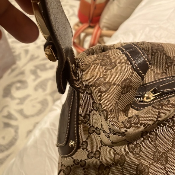 Gucci GG Canvas Studded Hobo - Picture 13 of 16